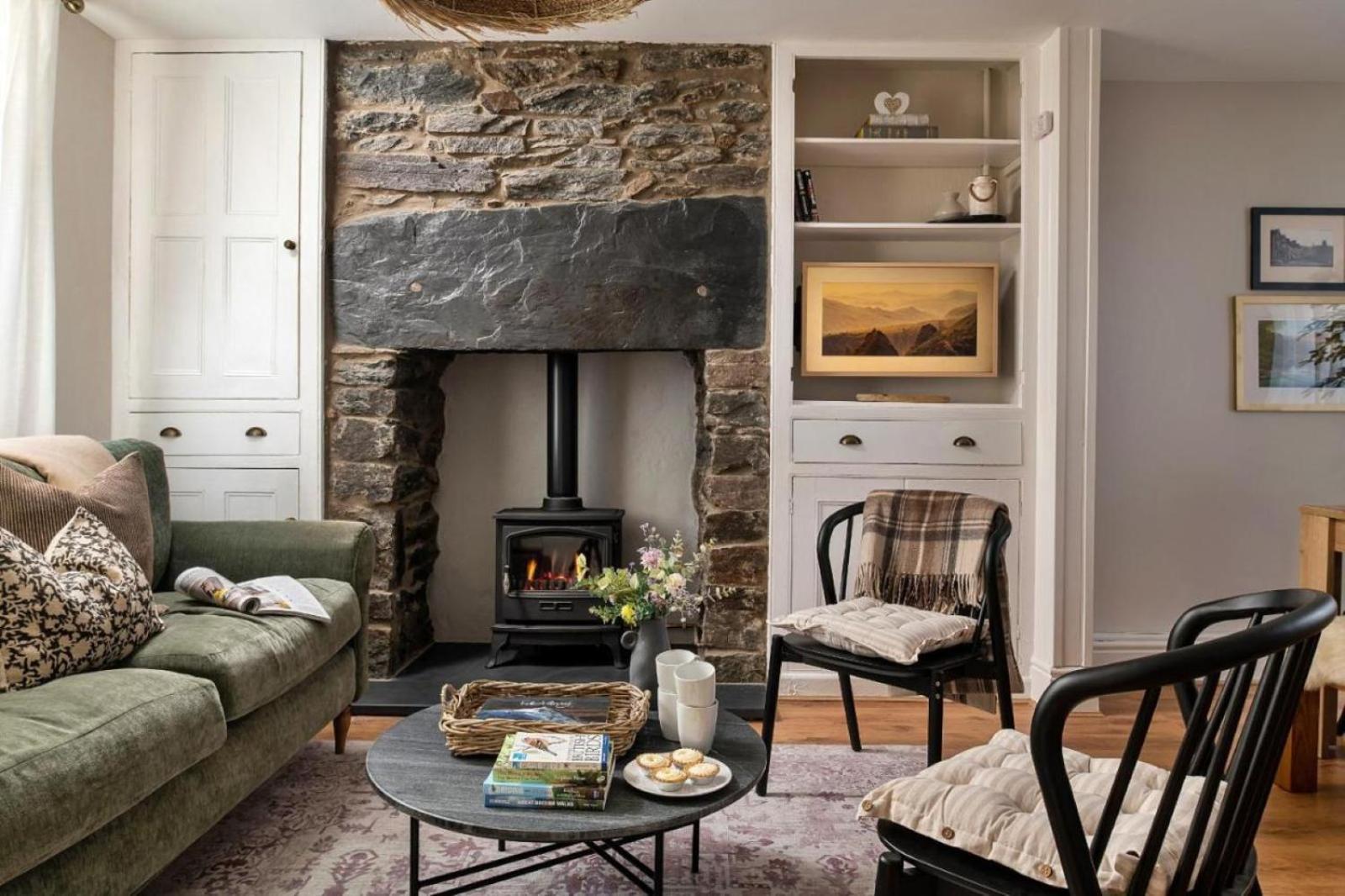 Finest Retreats - Bwthyn Llechi, Slate Cottage 布莱奈费斯蒂尼奥格 外观 照片